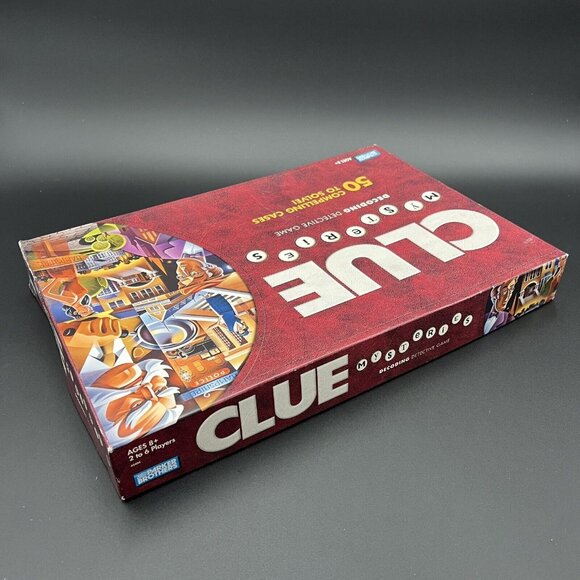 2005 Clue Mysteries Decoding Detective 50 Cases Board Game Parker Bros COMPLETE - Picture 16 of 16